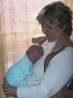 nana with her baby
